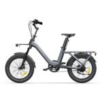 ADO Air One Pro/Ultra E-Bike mit Riemenantrieb – 20 Zoll Pedelec, BAFANG 250 W Motor, 2/3 Gang Automatik, Grau - Image 2