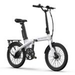 ADO Air Carbon Pro Carbon E-Bike mit Riemenantrieb, BAFANG H700 250W, 370Wh Akku, NFC-Display & App, Klapprad Weiß - Image 2