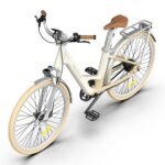 ADO Air 28 Ultra Pedelec 28 Zoll – City E-Bike mit Riemenantrieb, 3-Gang-Automatik, 250 W Heckmotor, Gelb - Image 3