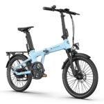 ADO Air 20S Klapprad E-Bike 20 Zoll mit Riemenantrieb, Drehmomentsensor, 250W Hinterradmotor, 25 km/h, StVZO, Blau - Image 2