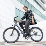 ADO Air 28 E-Bike mit Riemenantrieb – City E-Bike 28 Zoll, Tiefeinsteiger, Drehmomentsensor, 370 Wh Akku, Grau - Image 8