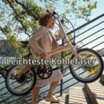 A Dece Oasis ADO Air Carbon E-Bike mit Riemenantrieb – Carbon City-E-Bike 14,5 kg, GPS, ADO App, IPS-Display, Weiß - Image 8